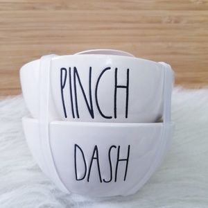NWT Rae Dunn Pinch & Dash Spice Bowl Set